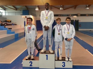 Gonesse podium garçons
