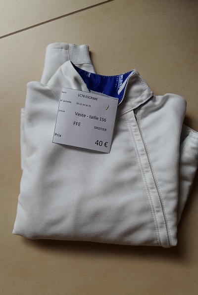 Veste braderie